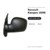 Außenspiegel Links Renault Kangoo 2008 – Manuell, Schwarz – Bild 2