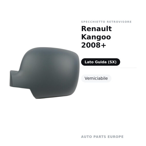 Außenspiegel Links Renault Kangoo 2008+ – Lackierbar – Bild 2