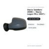 Specchietto Retrovisore Sinistro Dacia Sandero 2008+ / Dacia Logan Mcv 2007+ – Elettrico, Riscaldato, Verniciabile – foto 2