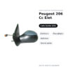 Außenspiegel Links Peugeot 206 Cc Elet – Elektrisch, Beheizt, Asphärisch, Lackierbar – Bild 2