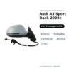 Specchietto Retrovisore Destro Audi A3 Sport Back 2008+ – Elettrico, Ripiegabile, con Freccia, Asferico, 10 Pin – foto 2