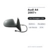 Specchietto Retrovisore Destro Audi A4 2007+ – Elettrico, Riscaldato, con Freccia, 8 Pin – foto 2