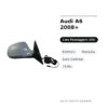 Specchietto Retrovisore Destro Audi A6 2008+ – Elettrico, Memoria, Luce Cortesia, 15 Pin – foto 2