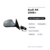 Außenspiegel Rechts Audi A6 2008+ – Elektrisch, Klappbar, Memory, Courtesy Light, Asphärisch, 17 Pin – Bild 2