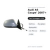 Specchietto Retrovisore Destro Audi A5 Coupe’ 2007+ – Elettrico, Riscaldato, Ripiegabile, con Freccia, Asferico, 12 Pin