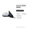 Außenspiegel Links Lancia Delta 2008+ – Elektrisch, Beheizt, Klappbar, Lackierbar – Bild 2