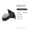 Außenspiegel Rechts Citroen C2 – Elektrisch, Beheizt, Klappbar, Temperatursensor, Lackierbar – Bild 2