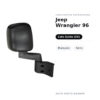 Specchietto Retrovisore Sinistro Jeep Wrangler 96 – Manuale, Nero – foto 2