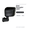 Specchietto Retrovisore Sinistro Jeep Wrangler 2007 – Manuale, Nero – foto 2