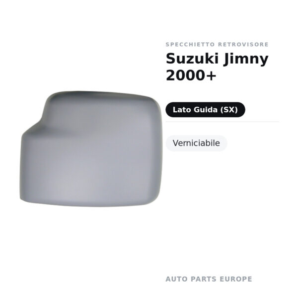 Außenspiegel Links Suzuki Jimny 2000+ – Lackierbar – Bild 2