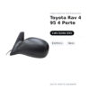 Specchietto Retrovisore Sinistro Toyota Rav 4 95 4 Porte – Elettrico, Nero – foto 2