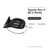 Außenspiegel Links Toyota Rav 4 98 2-türig – Elektrisch, Beheizt, Schwarz – Bild 2