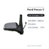 Specchietto Retrovisore Destro Ford Focus C-Max 2003+ – Elettrico, Riscaldato, Luce Cortesia, 9 Pin – foto 2
