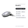 Specchietto Retrovisore Destro Ford S-Max 2006+ – Elettrico, Riscaldato, con Freccia, 6 Pin, Verniciabile (Variante A)