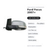 Außenspiegel Links Ford Focus 2007+ – Elektrisch, Beheizbar, Klappbar, mit Blinker, Umgebungslicht, Asphärisch, Lackierbar