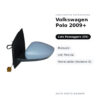 Außenspiegel Rechts Volkswagen Polo 2009+ – Manuell, mit Blinker, Lackierbar (Variante A) – Bild 2