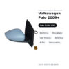 Außenspiegel Links Volkswagen Polo 2009+ – Elektrisch, Beheizt, mit Blinker, Asphärisch, 6-polig, Lackierbar – Bild 2