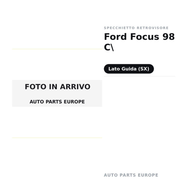 Außenspiegel Links Ford Focus 98 C\ – View Max – Bild 2