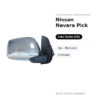 Specchietto Retrovisore Sinistro Nissan Navara Pick-Up – Manuale, Cromato – foto 2
