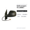 Specchietto Retrovisore Destro Volkswagen T5 2009+ – Elettrico, Riscaldato, 7 Pin, Verniciabile – foto 2
