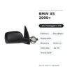 Specchietto Retrovisore Destro BMW X5 2000+ – Elettrico, Riscaldato, Ripiegabile, Memoria, Asferico, Vetro Blu, 12 Pin