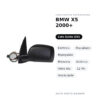 Außenspiegel Links BMW X5 2000+ – Elektrisch, Beheizt, Klappbar, Memory, Asphärisch, Blaues Glas, 12-polig, Lackierbar
