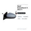 Specchietto Retrovisore Sinistro Opel Grandland X 2017+ – Elettrico, Riscaldato, 5 Pin, Verniciabile – foto 2