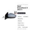 Specchietto Retrovisore Sinistro Opel Grandland X 2017+ – Elettrico, Riscaldato, Ripiegabile, Memoria, Angolo Cieco, Luce