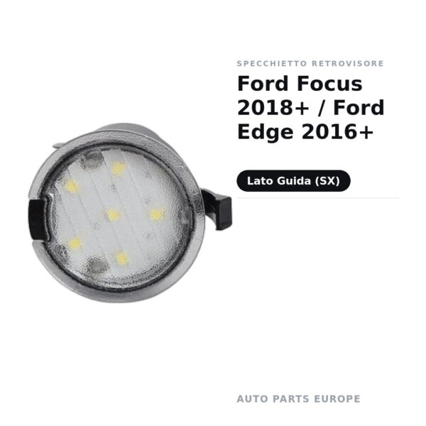 Umfeldleuchte Außenspiegel links Ford Focus 2018+ / Ford Edge 2016+ – Bild 2