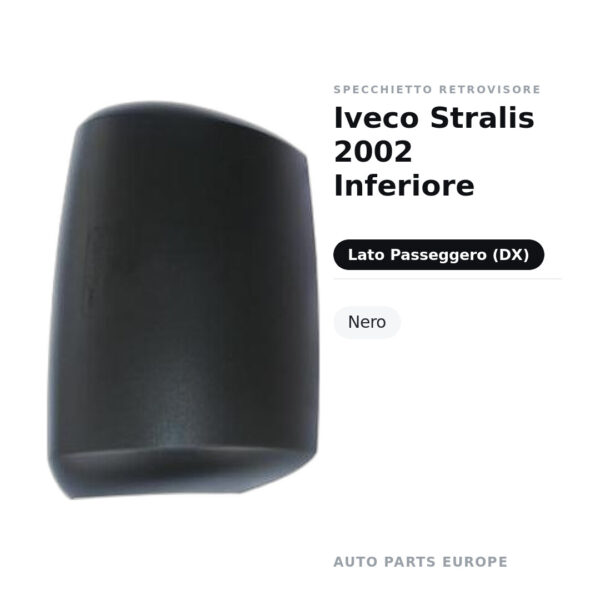 Calotta inferiore Specchietto Retrovisore Destro Iveco Stralis 2002 Inferiore – foto 2