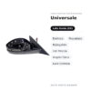 Außenspiegel Links Universal – Elektrisch, Beheizt, Klappbar, mit Blinker, Toter Winkel, Innenleuchte – Bild 2