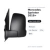 Specchietto Retrovisore Sinistro Mercedes Sprinter 2019> – Manuale, con Freccia, 2 Pin, Nero – foto 2