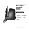 Außenspiegel Links Mercedes Sprinter 2019+ – Elektrisch, Beheizt, mit Blinker, 7-polig, Schwarz – Bild 2