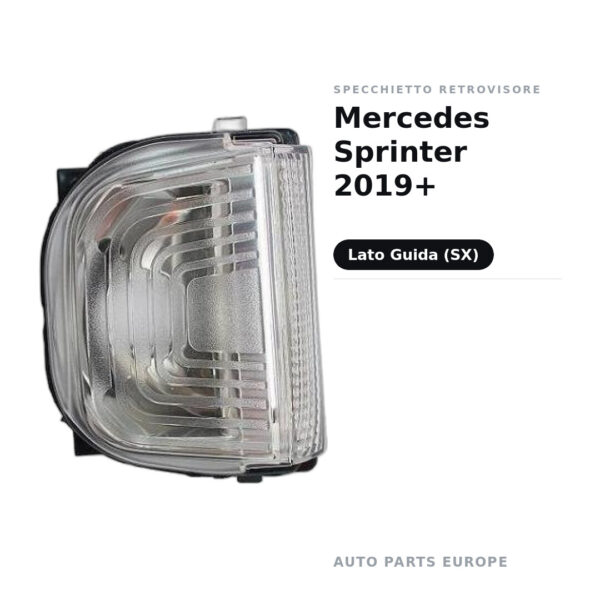 Specchietto Retrovisore Sinistro Mercedes Sprinter 2019+ – foto 2