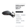 Specchietto Retrovisore Sinistro Volkswagen Golf Vii 2017+ – Elettrico, Riscaldato, con Freccia, Angolo Cieco, Asferico, 6+2