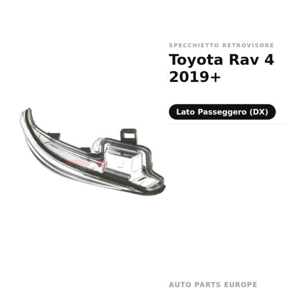 Außenspiegel Rechts Toyota Rav 4 2019+ – Bild 2