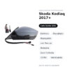 Außenspiegel Links Skoda Kodiaq 2017+ – Elektrisch, Beheizt, Klappbar, mit Blinker, Memory, Courtesy Light, 15-polig