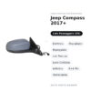 Specchietto Retrovisore Destro Jeep Compass 2017+ – Elettrico, Riscaldato, Ripiegabile, con Freccia, Luce Cortesia