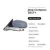 Specchietto Retrovisore Sinistro Jeep Compass 2017+ – Elettrico, Riscaldato, con Freccia, Angolo Cieco, Luce Cortesia