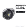Luce di cortesia Retrovisore Destro Jeep Compass 2017 a LED (Variante B) – foto 2