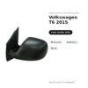 Specchietto Retrovisore Sinistro Volkswagen T6 2015 – Manuale, Asferico, Nero – foto 2