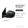 Außenspiegel Links Volkswagen T6 2015+ – Elektrisch, Beheizt, Asphärisch, 5 Pin, Schwarz (Variante B) – Bild 2