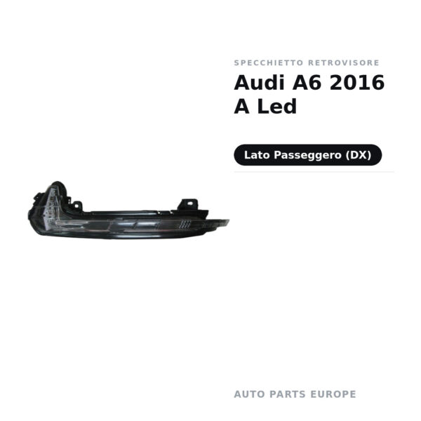 Außenspiegel Rechts Audi A6 2016 A Led – Bild 2