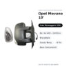 Specchietto Retrovisore Destro Opel Movano 2010 / Nissan NV400 – Elettrico, Riscaldato, Sonda Temp., 9 Pin, Nero (Variante