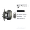 Specchietto Retrovisore Sinistro Opel Movano 2010 / Nissan NV400 – Elettrico, Riscaldato, 7 Pin, Nero (Variante B) – foto 2