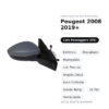 Specchietto Retrovisore Destro Peugeot 2008 2019+ – Elettrico, Riscaldato, Ripiegabile, con Freccia, Angolo Cieco, Luce
