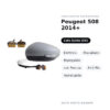 Specchietto Retrovisore Sinistro Peugeot 508 2014+ – Elettrico, Riscaldato, Ripiegabile, con Freccia, 8+2 Pin, Verniciabile