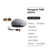 Außenspiegel Links Peugeot 508 2014+ – Elektrisch, Beheizt, Klappbar, mit Blinker, Memory, Toter Winkel, Umgebungslicht, 8+8