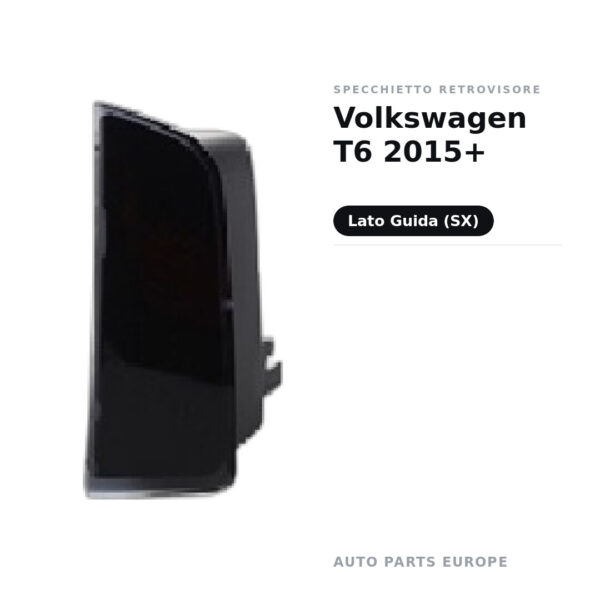 Specchietto Retrovisore Sinistro Volkswagen T6 2015+ – foto 2
