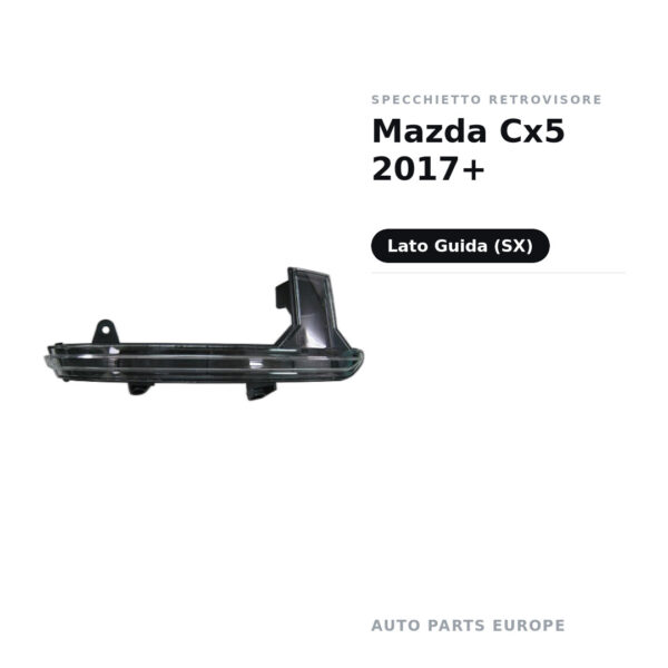 Specchietto Retrovisore Sinistro Mazda Cx5 2017+ – foto 2